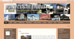 Desktop Screenshot of kontraktor-bangunan.com